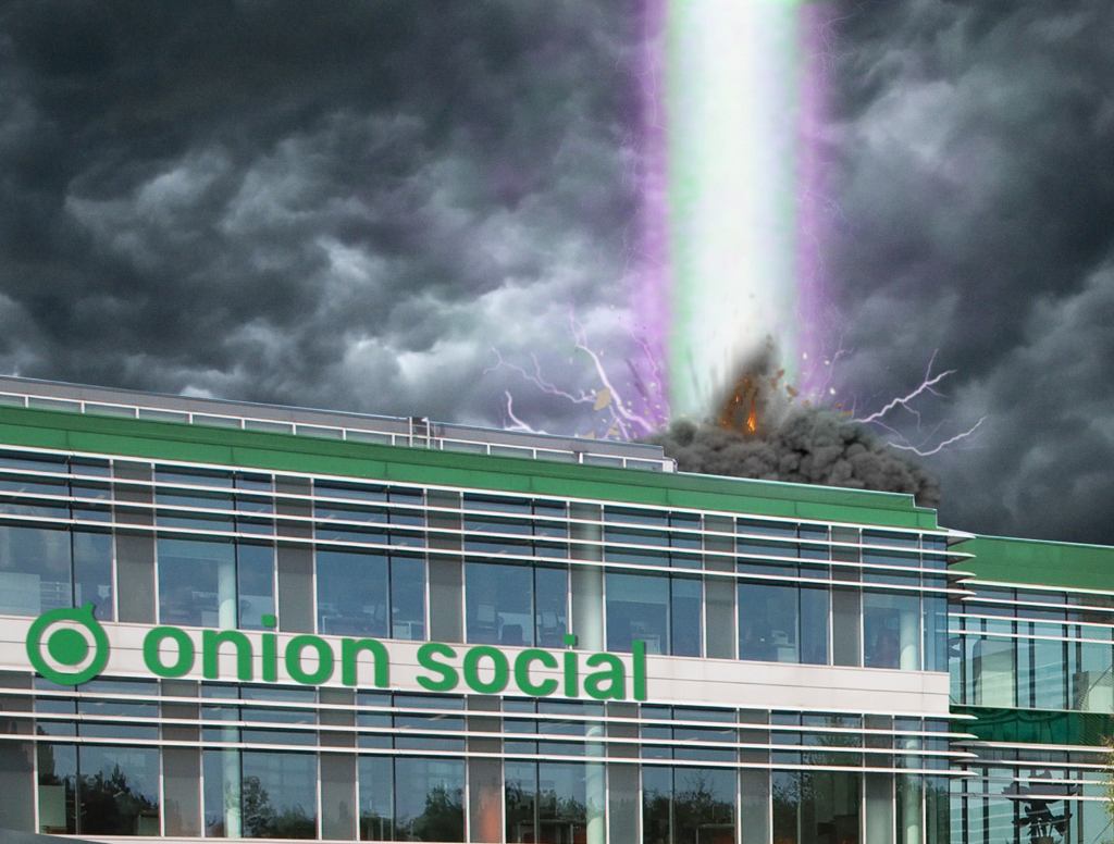 ‘Humanity Deserves To Live In Darkness,’ Onion Social Algorithm Cries Out Before Bursting Into Bright Light, Disappearing From Earthly Realm