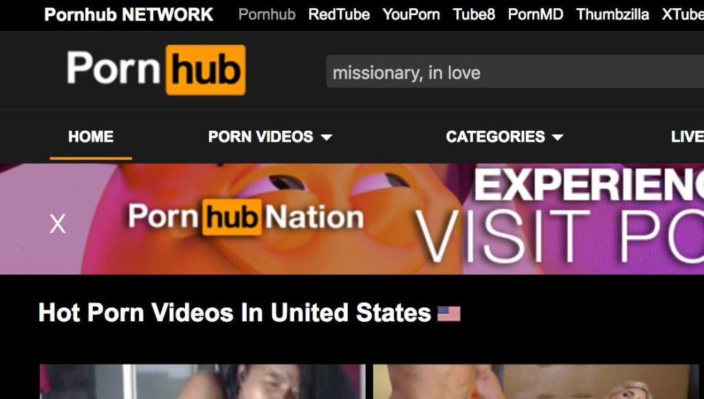 Study Finds ‘Missionary,’ ‘In Love’ Most Popular Porn Search Terms