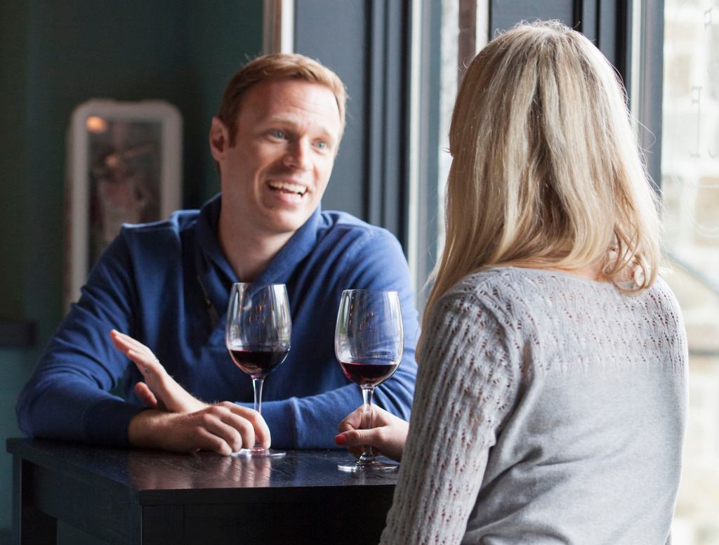 ‘First Date Going Really Well,’ Thinks Man Who Hasn't Stopped Talking Yet