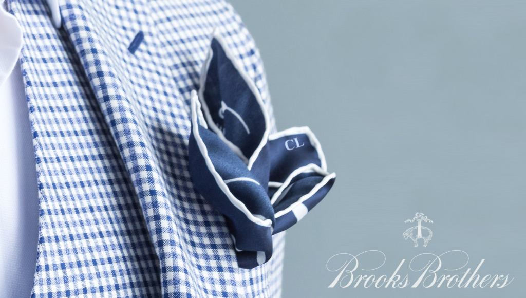 Brooks Brothers Unveils New Line Of Monogramed Cum Rags