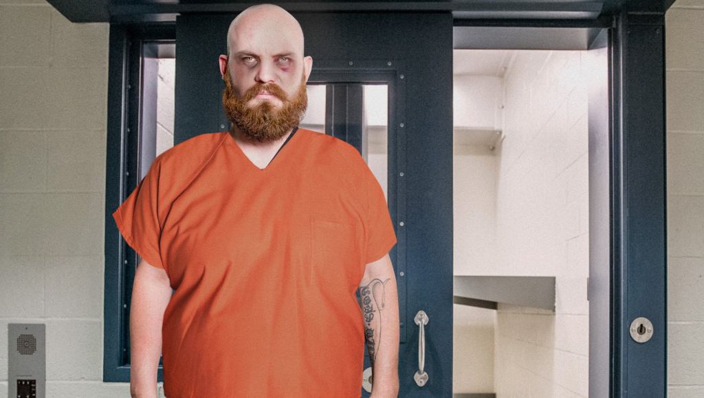 Biggest Guy In Prison Tired Of Every New Inmate Beating Shit Out Of Him On Their First Day