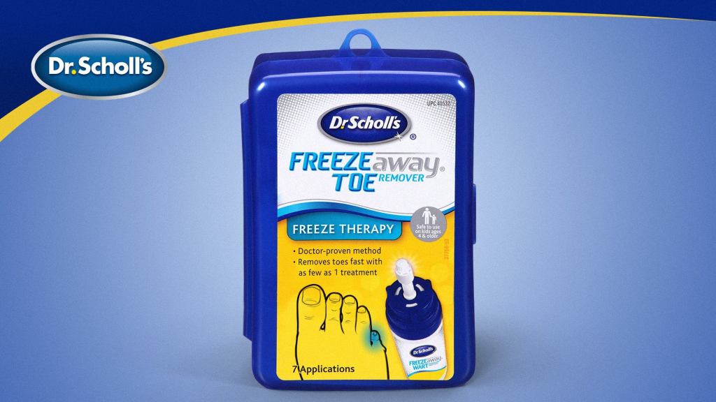 Dr. Scholl’s Introduces New Freeze-Away Toe Remover