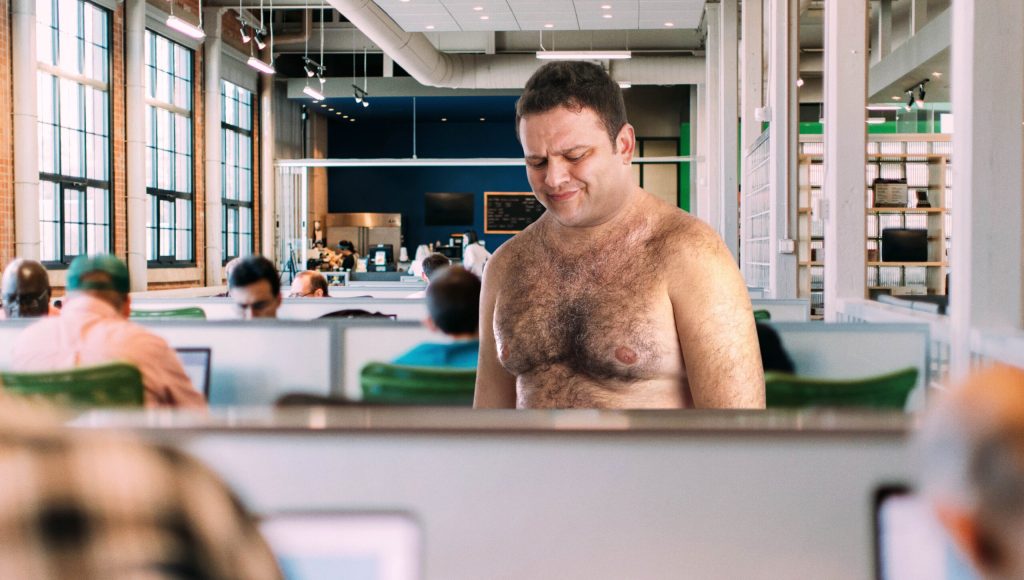 Man Keeps Having Same Experience Where He Shows Up To Work Naked