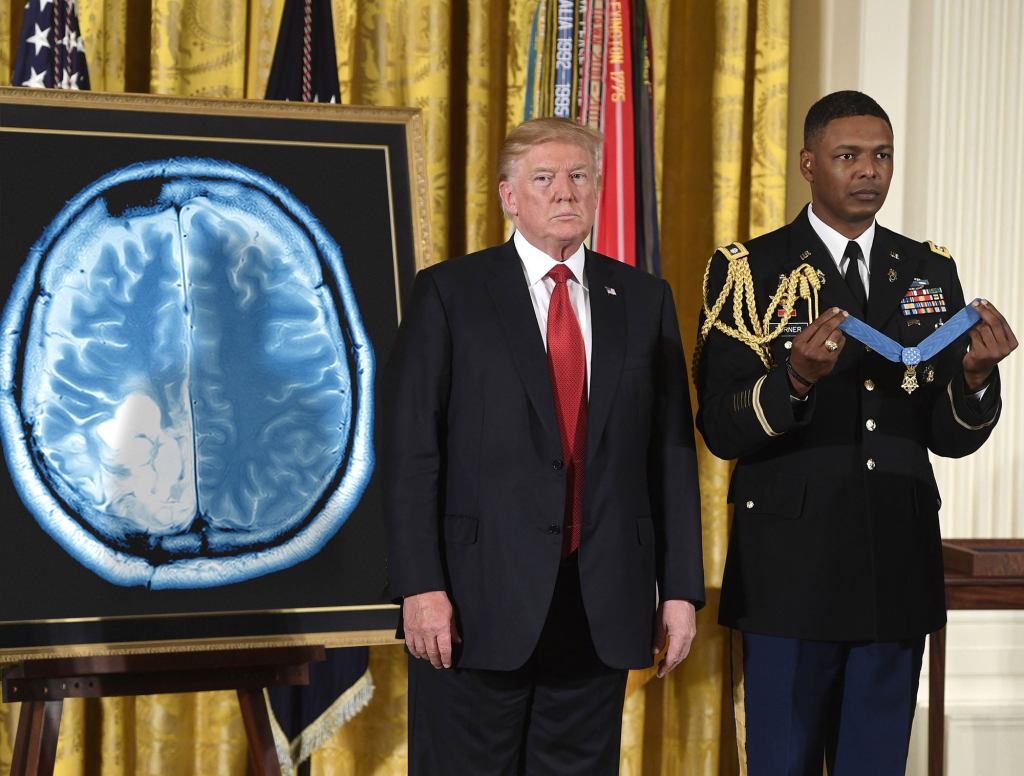 Trump Bestows Medal Of Honor On John McCain’s Tumor