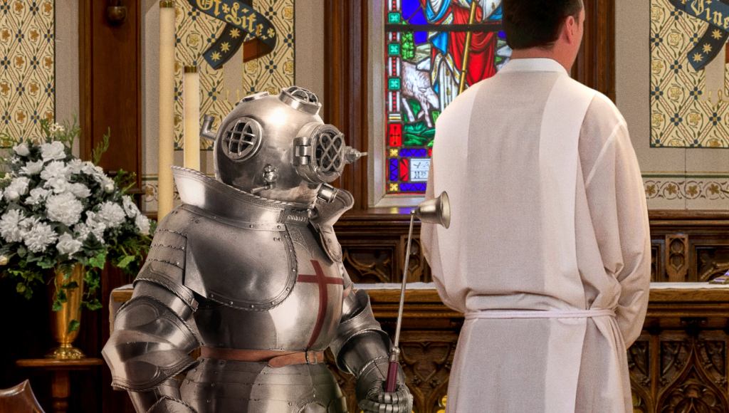 Catholic Church Releases New Molestation-Proof Altar Boy Uniform