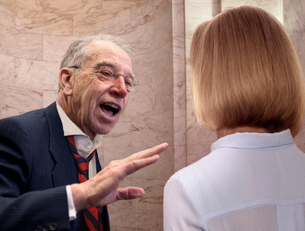 Stumbling Drunk Chuck Grassley Warns Kavanaugh Accuser She Can Testify All She Wants But No One’s Going To Believe Her