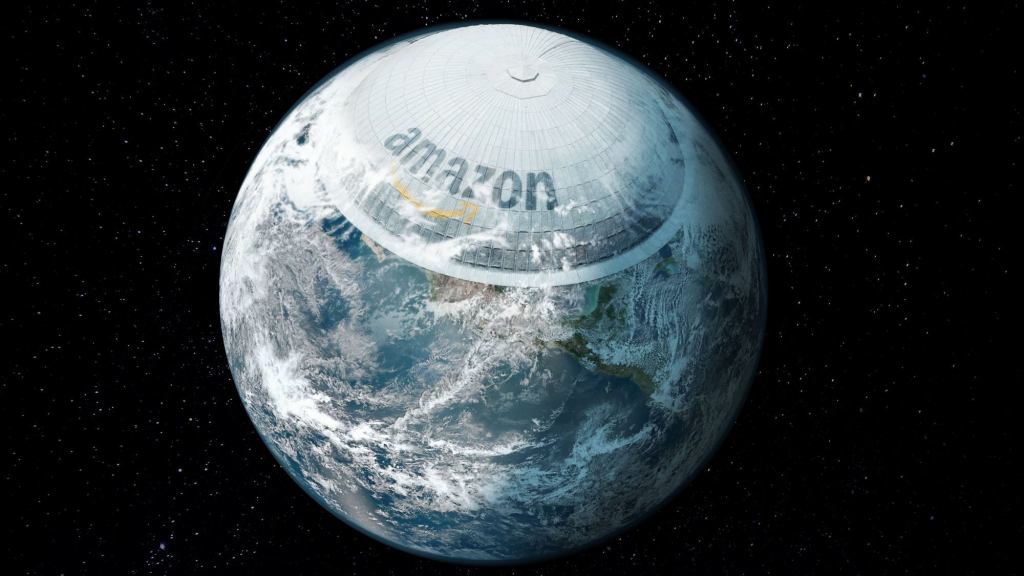 ‘You Are All Inside Amazon’s Second Headquarters,’ Jeff Bezos Announces To Horrified Americans As Massive Dome Envelops Nation