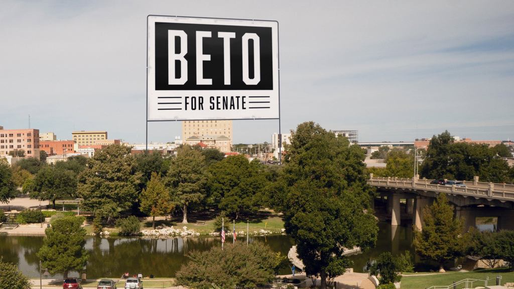 Democratic Candidate Blows Fundraising Lead On Massive 15-Story Lawn Sign