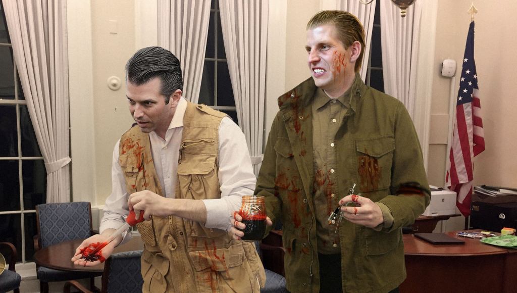 Homemade DNA Test Proves Trump Boys Are At Least One Jar Blood