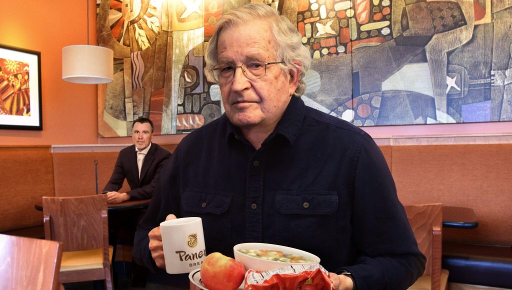 FBI Agent Still Tasked With Following Noam Chomsky Around Prepares For Another Day In Local Panera