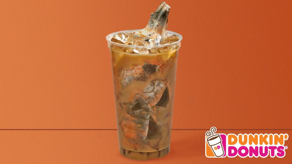 Dunkin’ Donuts Unveils New Seasonal Rotting Jack-O’-Lantern Latte For End Of Fall