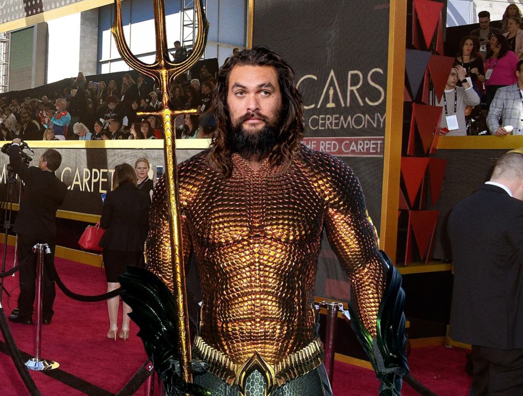 Jason Momoa Clearly Came To Oscars Straight From Work