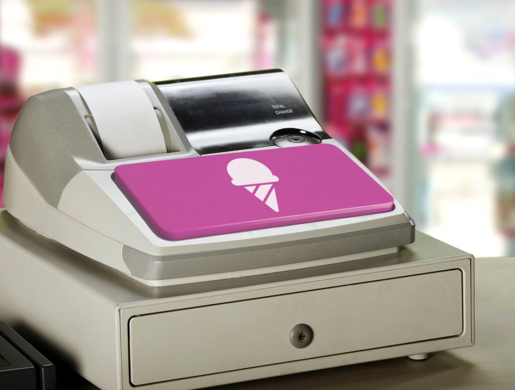 Baskin-Robbins’ Cash Register Interface Just Big Button For Ice Cream