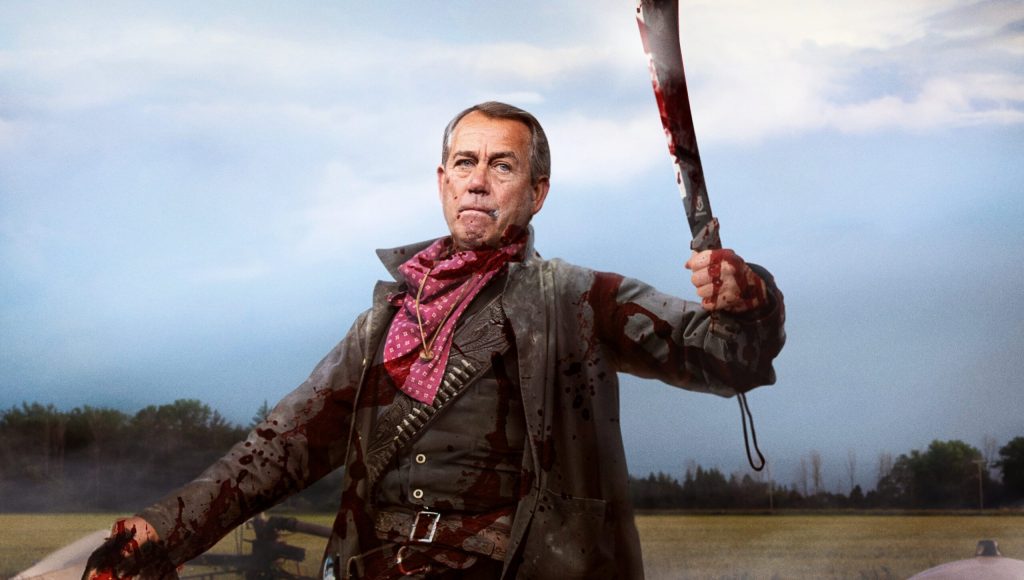 John Boehner Beheads Juarez Cartel Member Who Dared Muscle In On His Legal Weed Turf