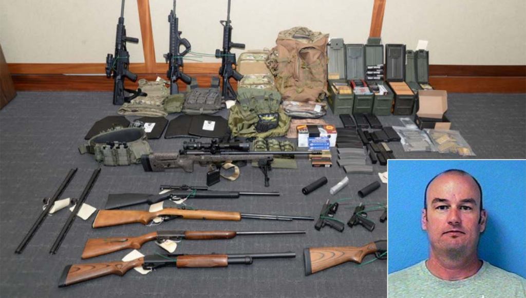 Prison Returns Bag Of Semi-Automatic Guns, Hit List To Coast Guard Terror Suspect At Release