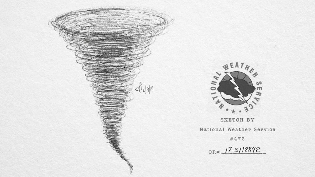 National Weather Service Releases Composite Sketch Of Tornado It Believes Ravaged Midwest