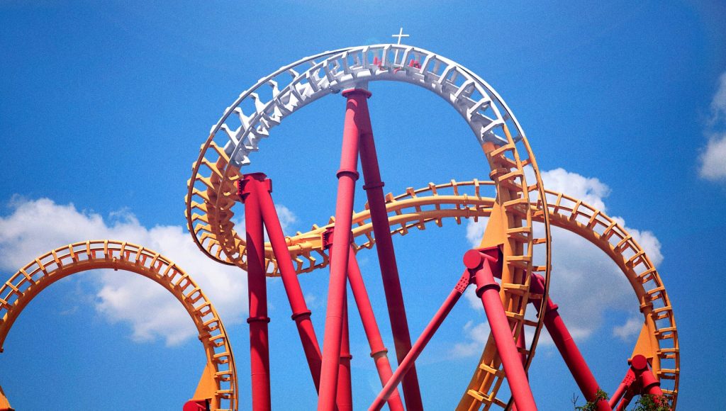 Friends Place Memorial On Section Of Six Flags Roller Coaster Track Where Guest Died