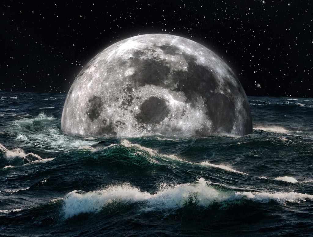 Report: If Earth Continues To Warm At Current Rate Moon Will Be Mostly Underwater By 2400