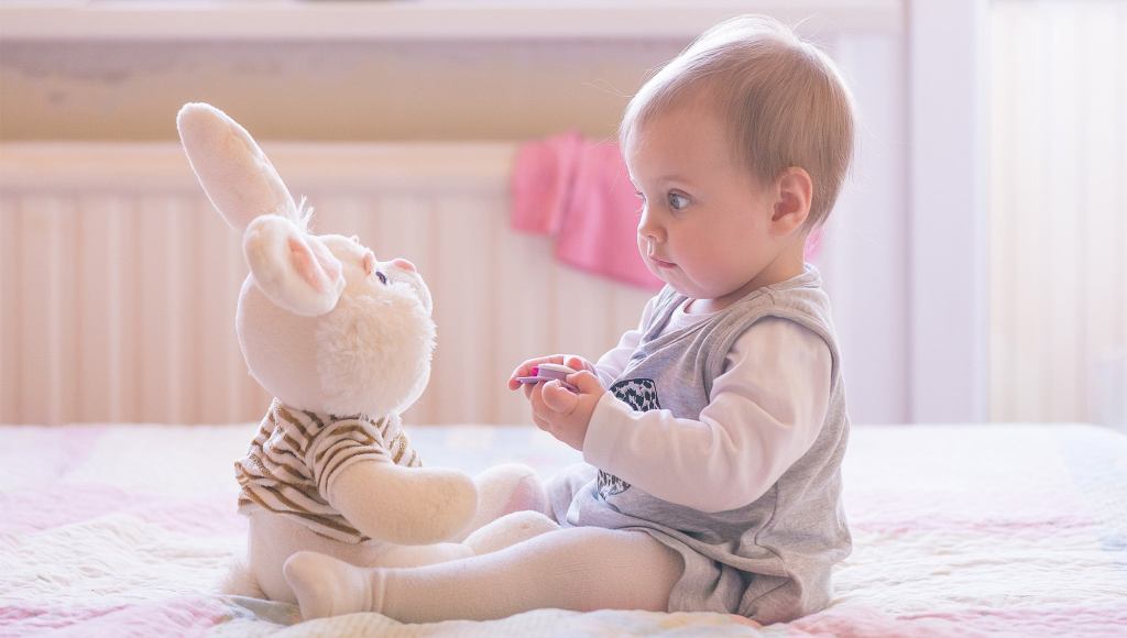 Insecure Infant Worried He Unworthy Of Animatronic Toy Rabbit’s Love