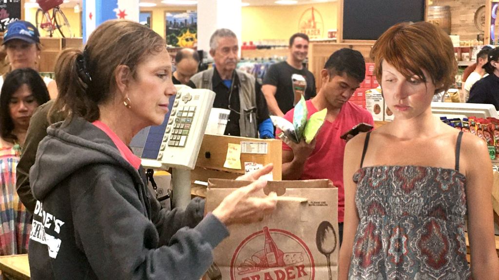 Woman Spirals Into Vortex Of Self-Doubt After Trader Joe’s Cashier Does Not Compliment Any Of Her Selected Items