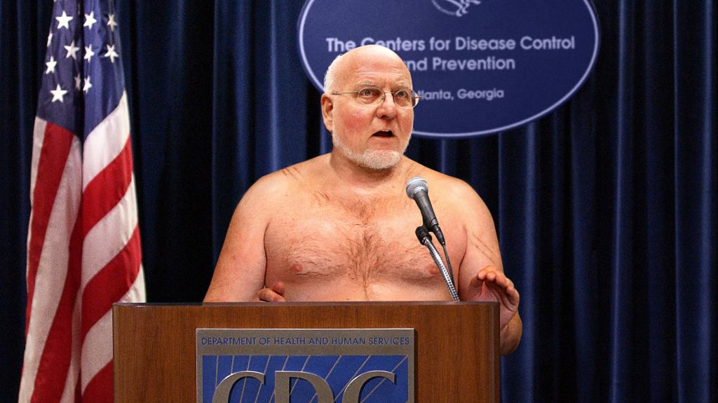 Naked, Out-Of-Breath CDC Director Announces Nation’s Fertility Rate No Longer In Decline