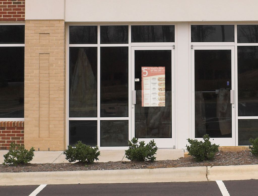 Five-Dollar-Deal-Of-Day Poster Last Ghostly Vestige Of Closed Quiznos