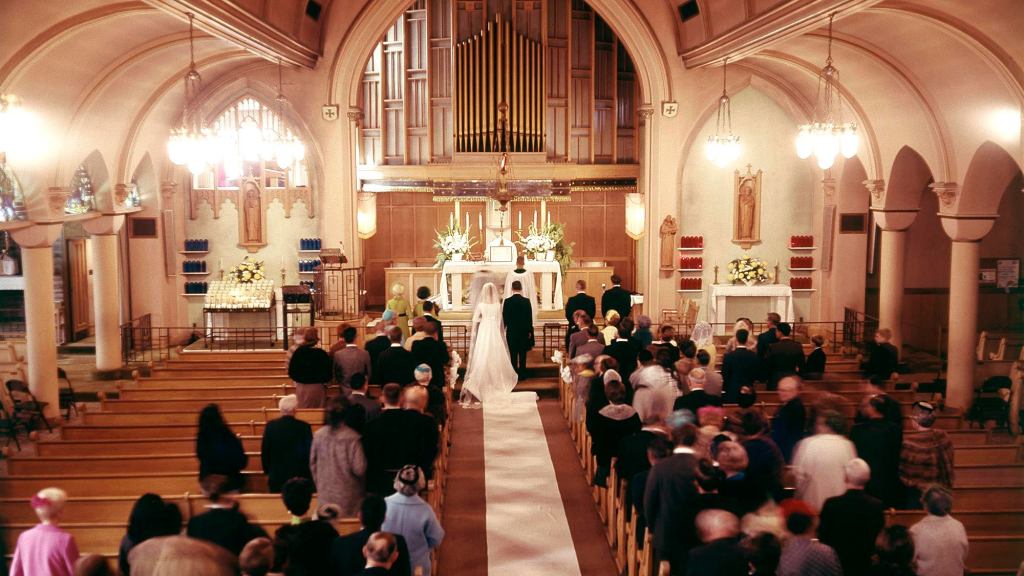 Weird Wedding Has Some Kind Of Religious Theme