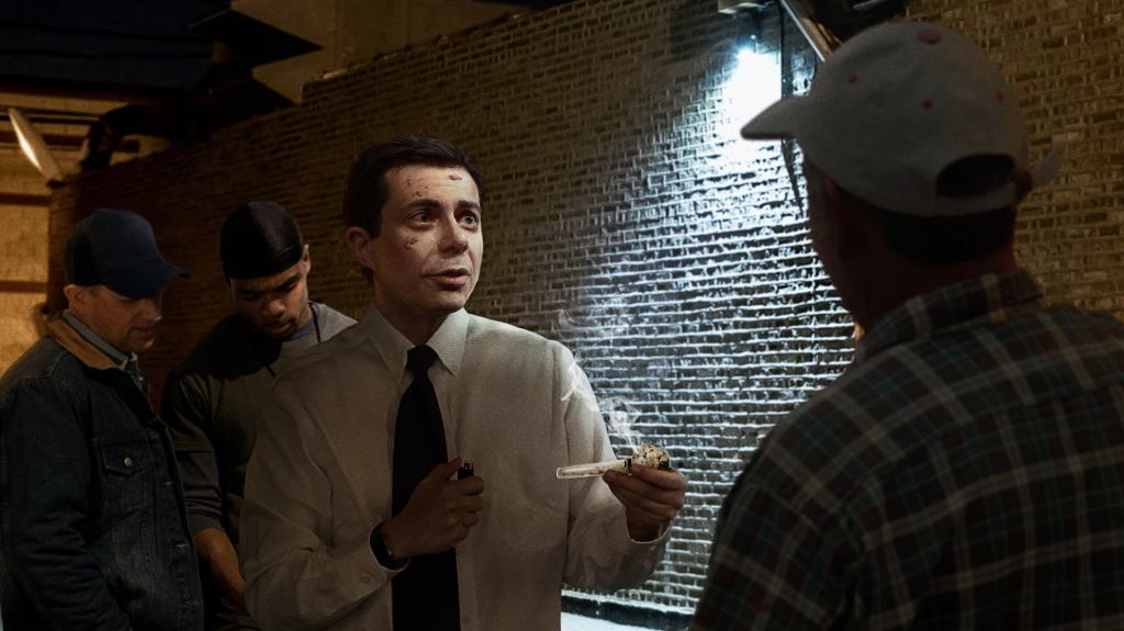 Pete Buttigieg Charms Crowd At Iowa Truck Stop By Sampling Local Meth