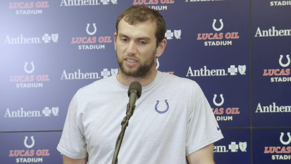 Teary Andrew Luck Describes Fighting Through Searing Pain He Experiences During Every Excruciating Moment In Indianapolis