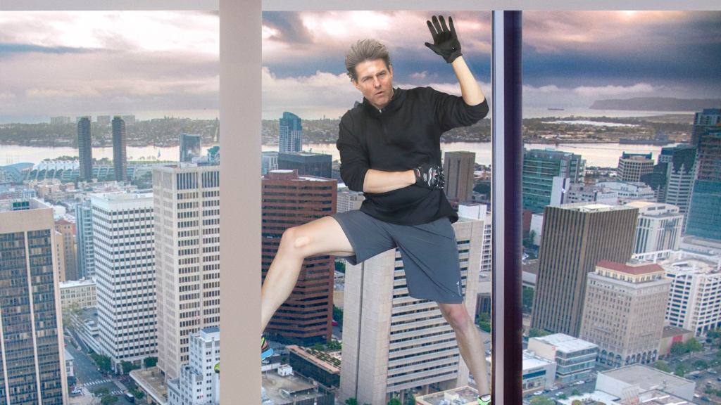 Aging Tom Cruise No Longer Able To Climb Outer Wall Of Skyscraper Without Taking Break Halfway Through