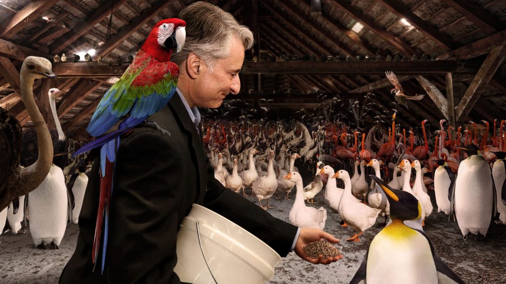 Audubon Society President Spends Another Morning In Attic Feeding Nation’s 2.9 Billion Missing Birds