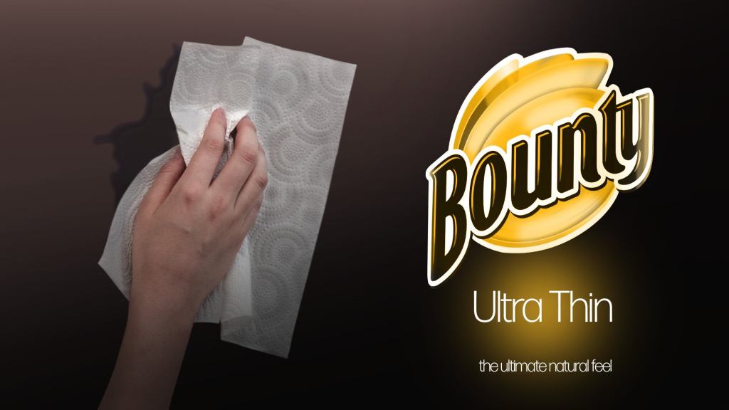 Bounty Unveils New Ultra-Thin Paper Towels For More Natural Feeling While Wiping Up Spills