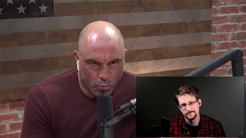 ‘So People Could Be Listening To This Conversation Right Now?’ Asks Joe Rogan Trying To Understand Edward Snowden’s Explanation Of Surveillance