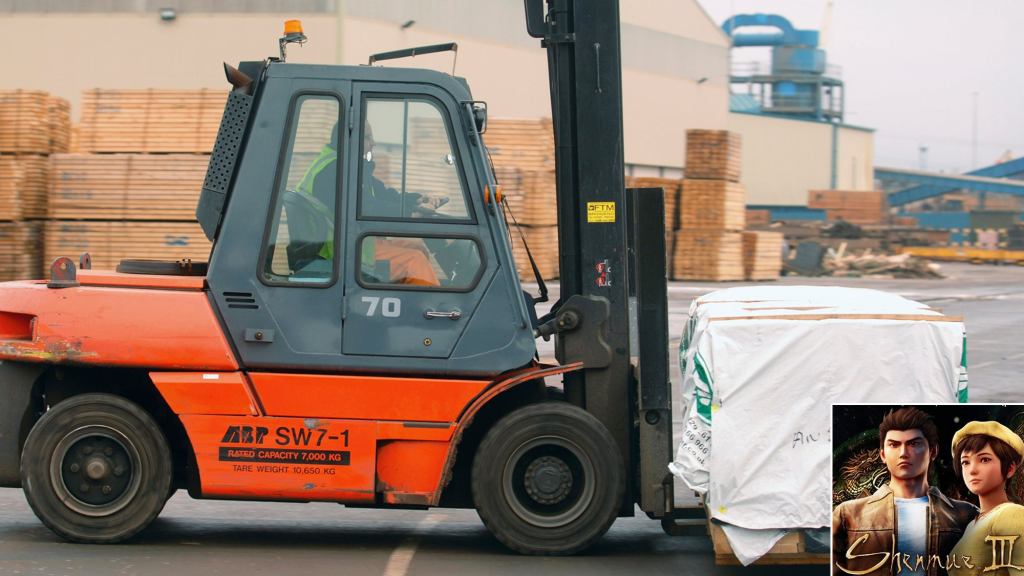 Awesome Tie-In: Thousands Of Dock Workers Across America Have Been Driving Forklifts As An Apparent Shadow Promotion For ‘Shenmue 3’