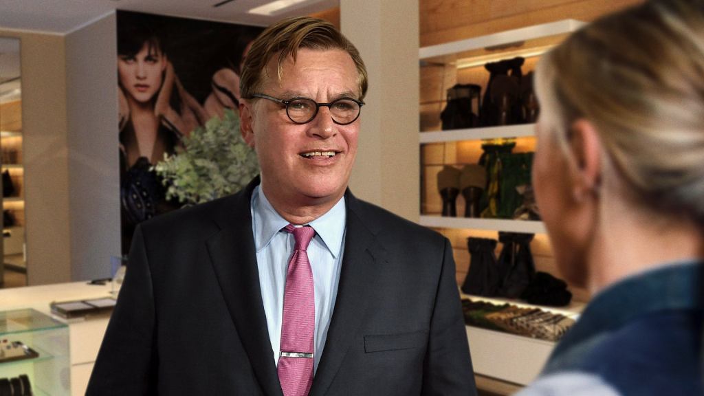 ‘America Needs To Dream Bigger,’ Declares Aaron Sorkin To Burberry Employee Who Informed Him Coat He Wanted Out Of Stock