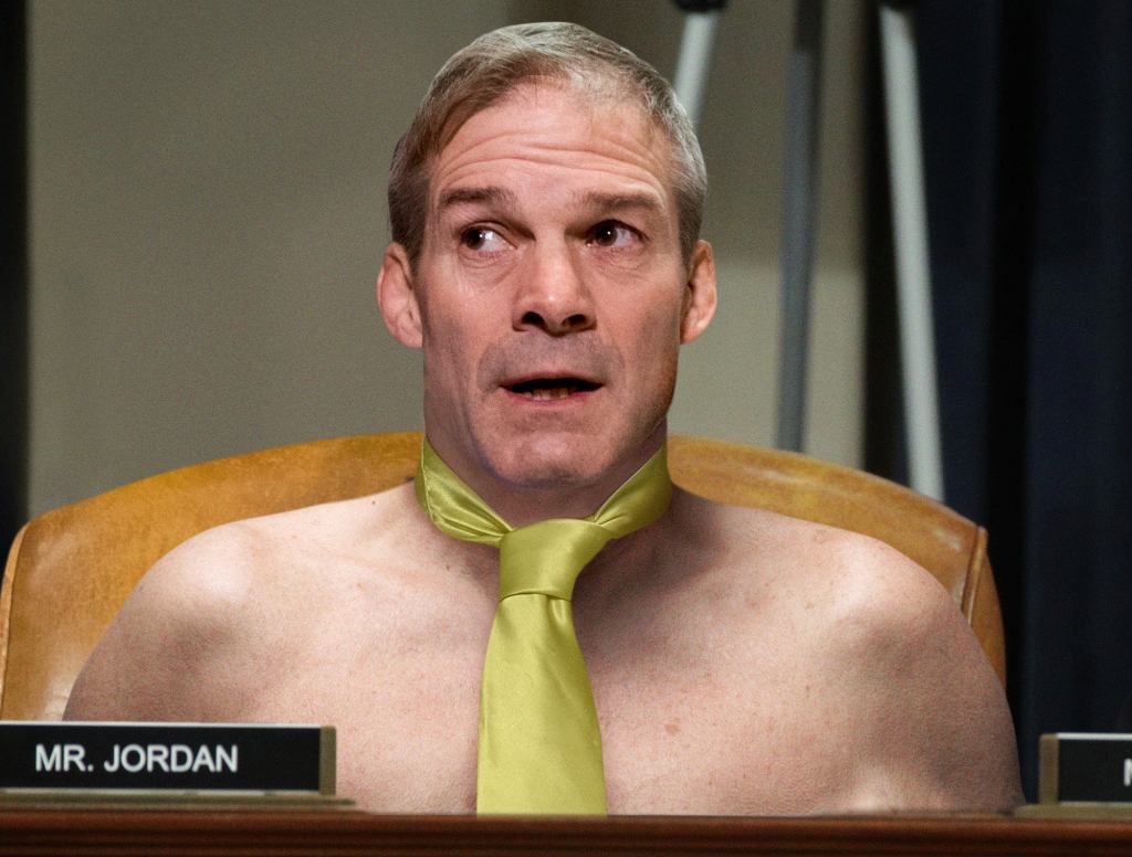 Jim Jordan Arrives In Congress Displaying Even More Casual Look