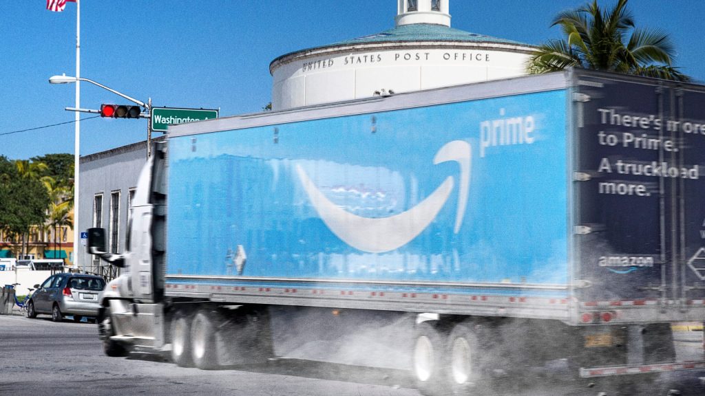 Amazon Encourages Drivers To Deliver Packages Faster By Strapping Cinder Block To Truck’s Accelerator