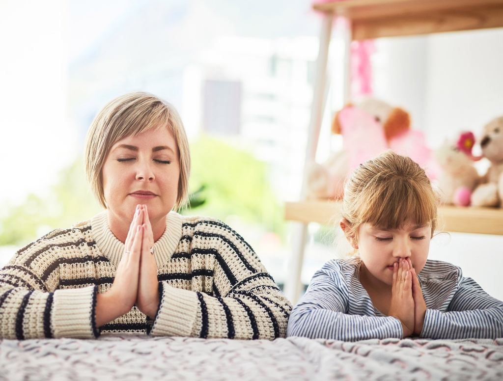 Mom Changes Words Of Prayer To Be More Cheerful