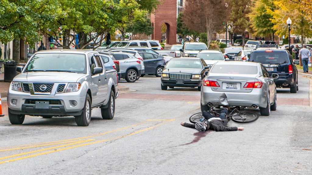 Real-Life ‘Katamari’! This Drunk Driver Is Still Dragging The Cyclist He Hit