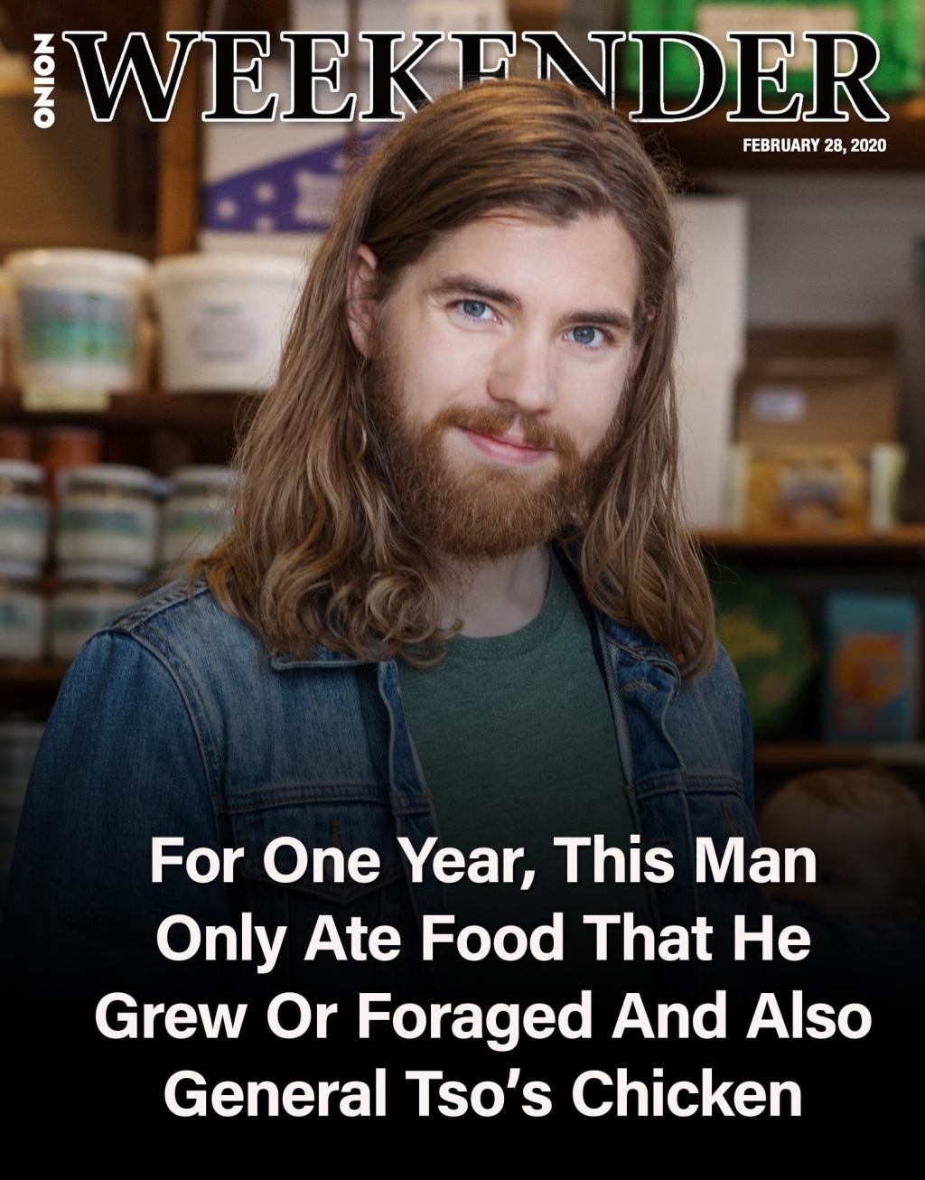 For One Year, This Man Only Ate Food That He Grew Or Foraged And Also General Tso’s Chicken