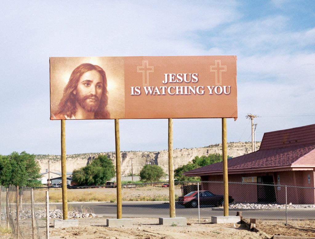 Billboard Super Judgmental Since Converting To Christianity