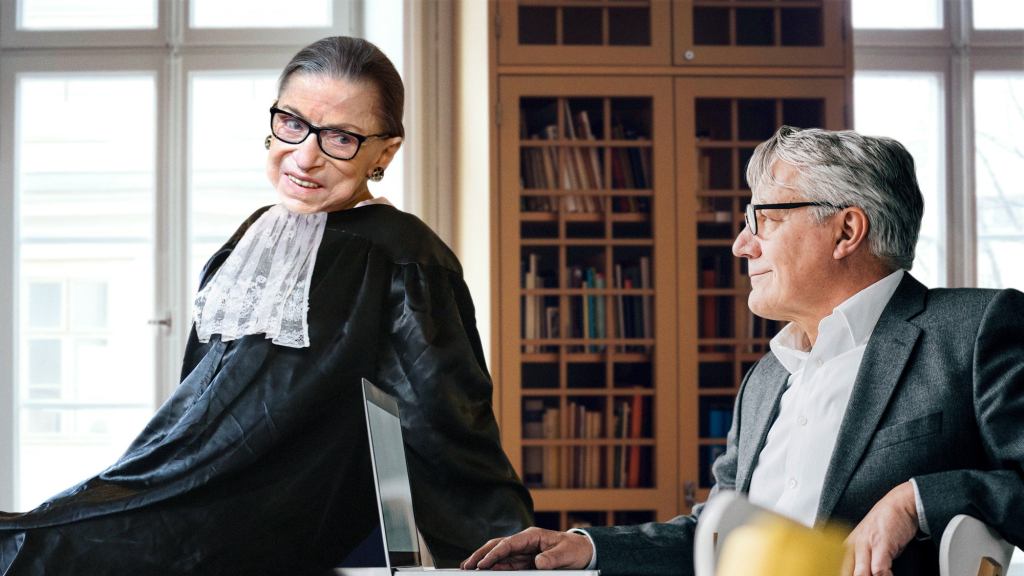 Ruth Bader Ginsburg Flirting With 67-Year-Old Intern Again