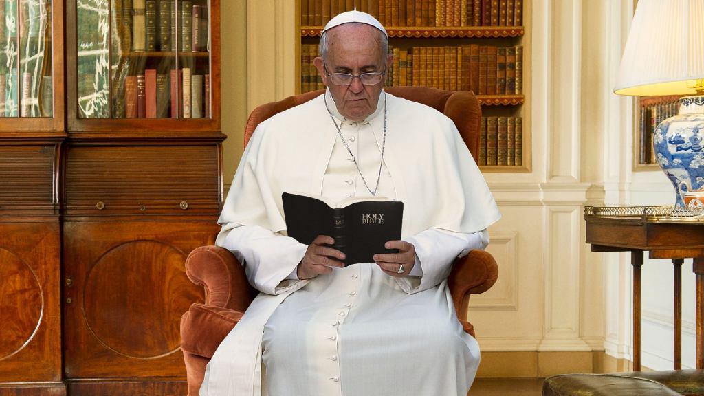 Pope Francis Finally Close To Finishing Bible