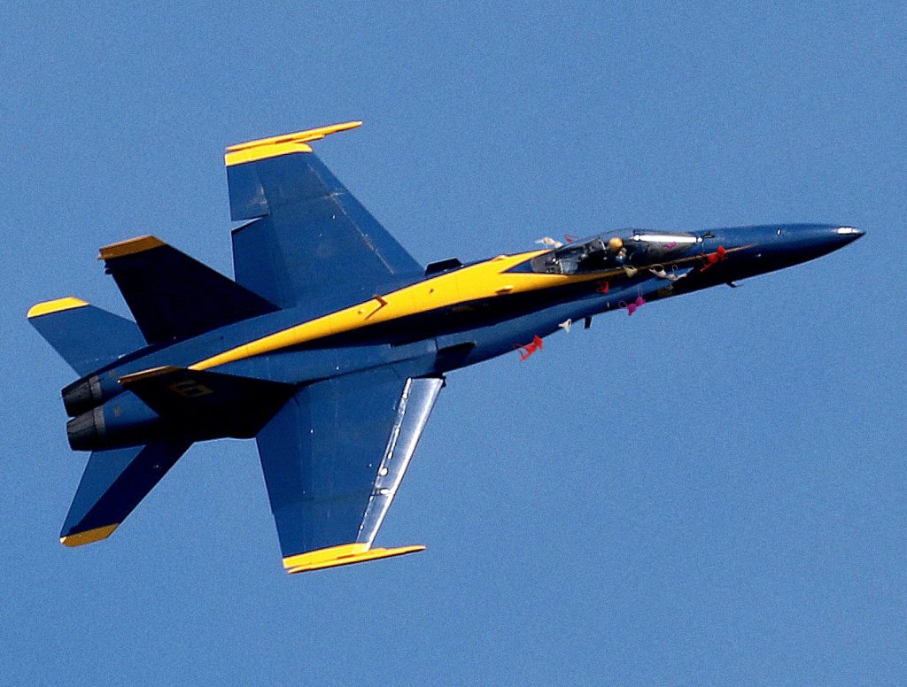 Blue Angels Pilot Blushes After Jet Speeds Through Bras And Panties Strung On Alley Clothesline