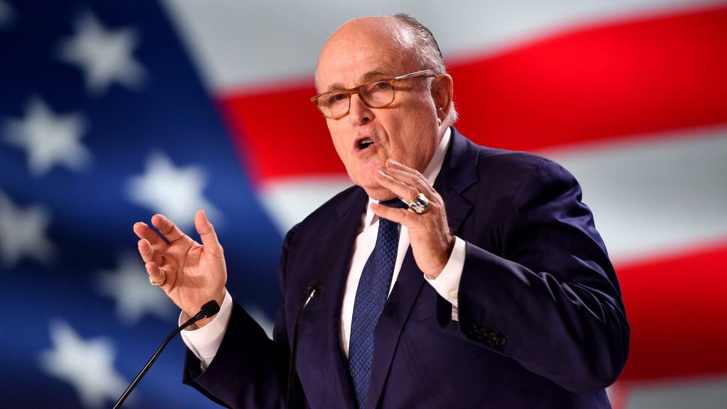 ‘And After The 100-Foot-Tall Spiders Destroy The Cities, They’ll Come For The Suburbs!’ Screams Terrified Giuliani In RNC Speech