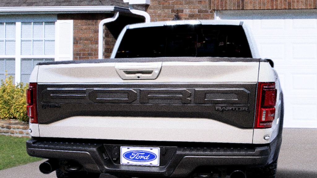 Ford F150 Named Best Truck For Backing Over Kid Playing In Driveway