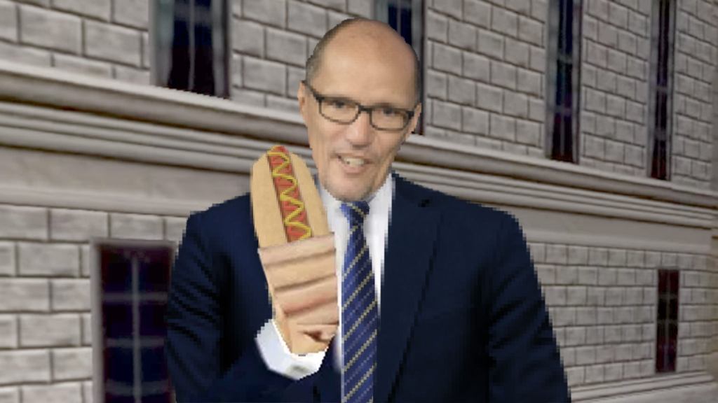 ‘Milwaukee Is A Great City On A Great Lake,’ Says Tom Perez Eating Digital Bratwurst During Virtual DNC Tour