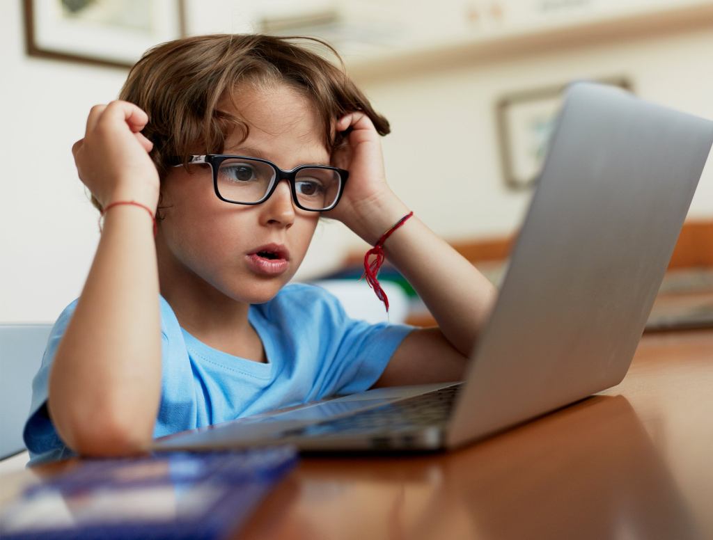 First-Grader Glad No One Can Tell He Pissed In Pants During Zoom Class