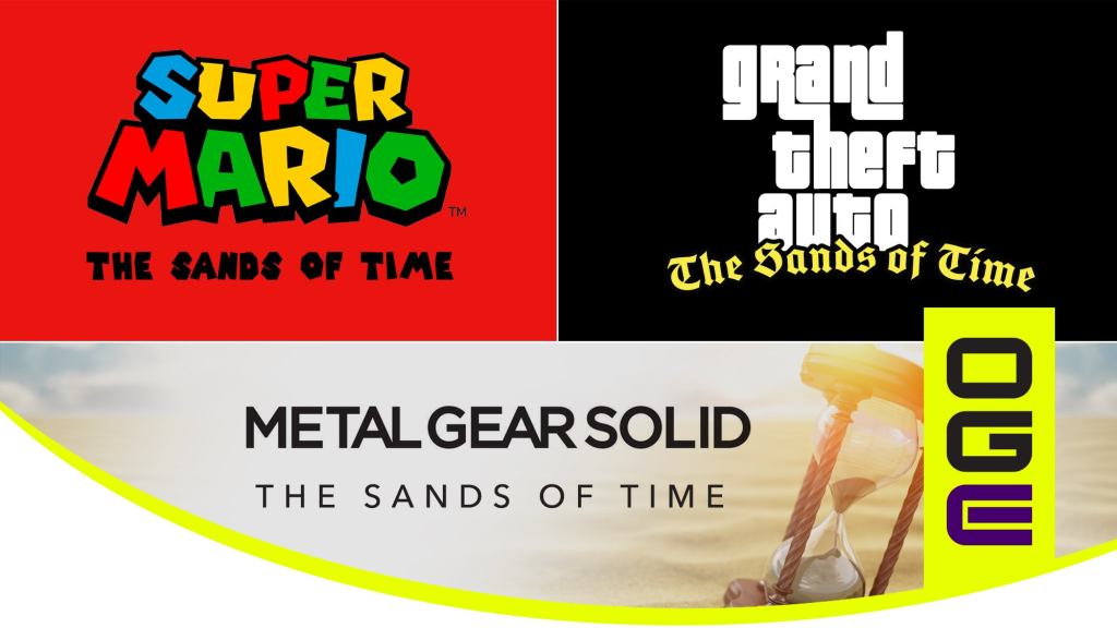 Someone Needs To Explain: The Upcoming Games In The ‘Mario,’ ‘GTA,’ and ‘Metal Gear Solid’ Series Are All Called ‘The Sands Of Time’