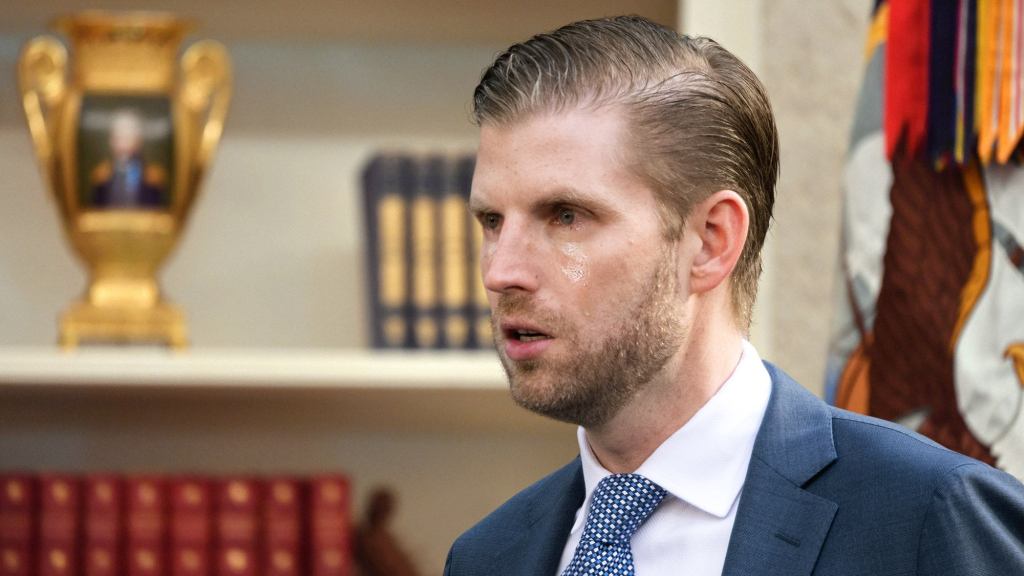 Crying Eric Trump Asks Father If They Poor Now